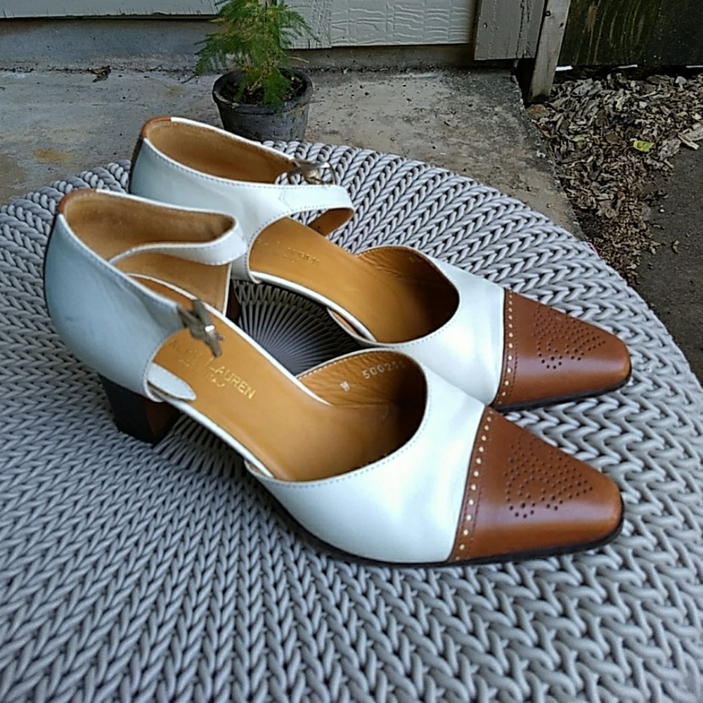 Ralph Lauren Pointed Toe Mary Jane