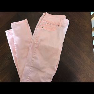 Maurice's pink jeggings