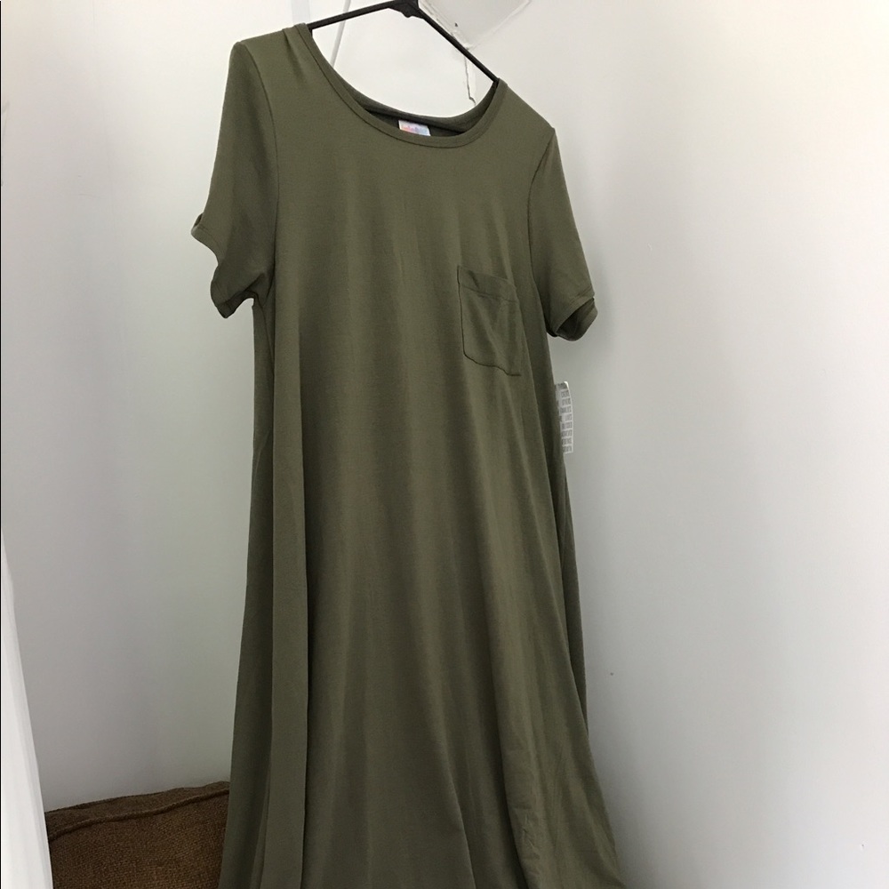 New with tags Army Green LuLaRoe Carly!