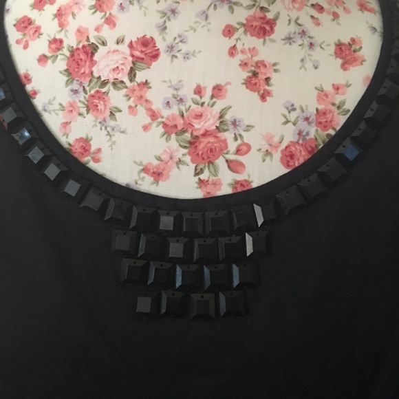 Josephine Chaus Animal Print Babydoll Fit Dress - Picture 2 of 3