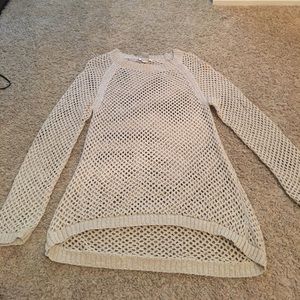 Cream Knitted pull over
