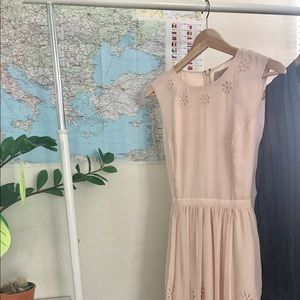 Ted Baker • babydoll dress • blush
