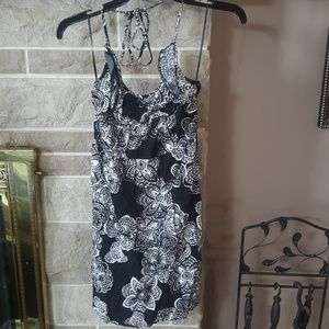 Black and white sundress