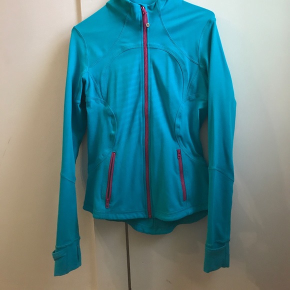 lululemon athletica Jackets & Coats Bright Pink Blue Lululemon Zip