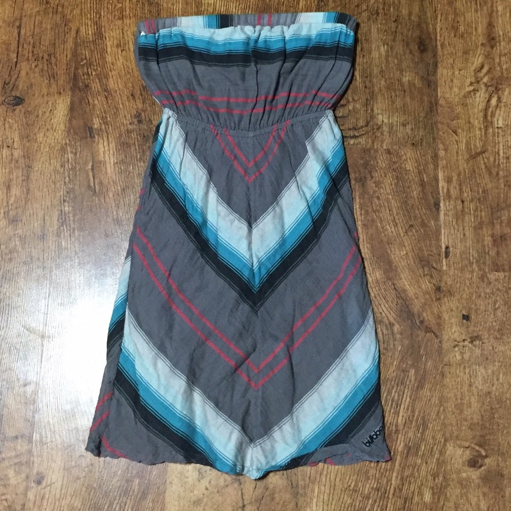 Billabong strapless beach dress
