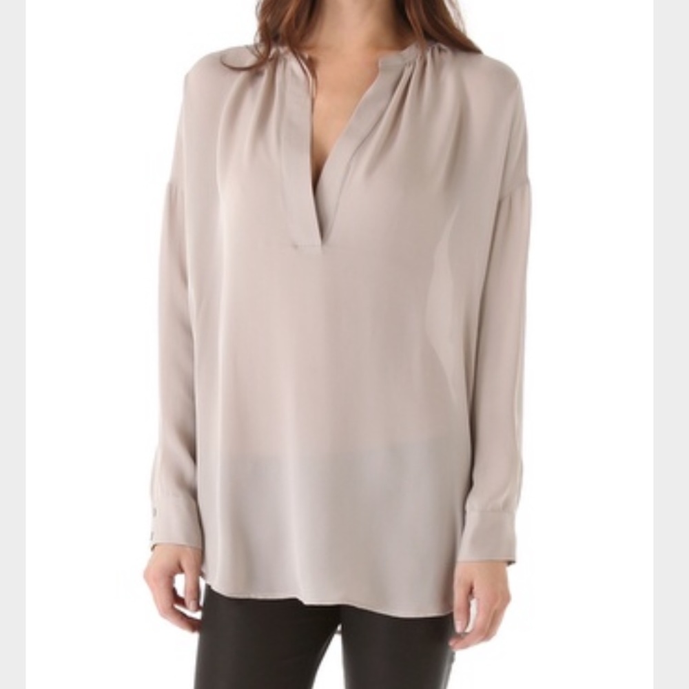 Vince taupe Blouse M