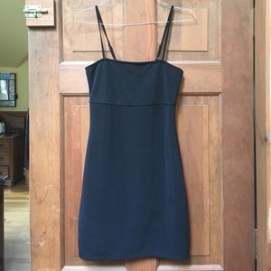 A-line little black dress
