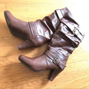Madden Girl size 8 Brown boots. Like new.