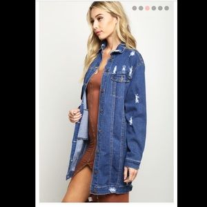 💙 Distressed Jean Jacket 💙