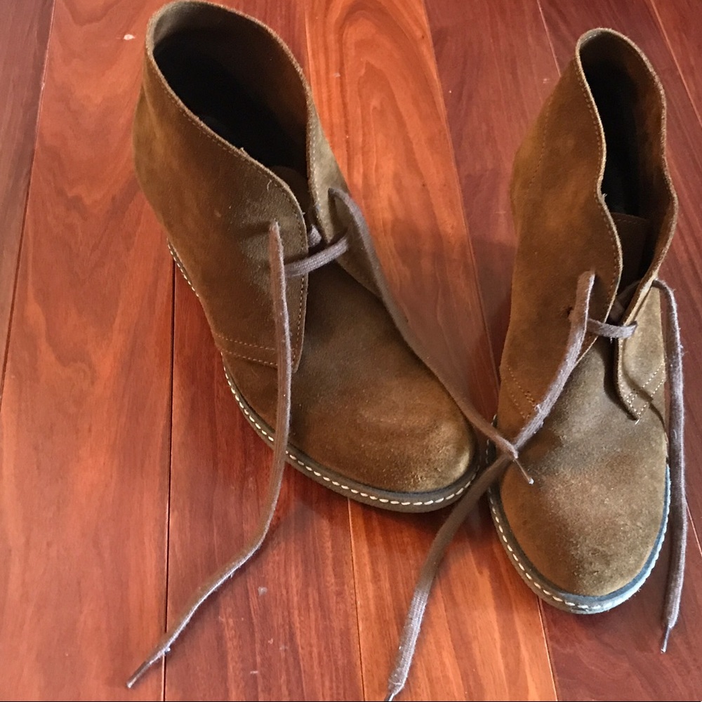 J Crew Suede Heels