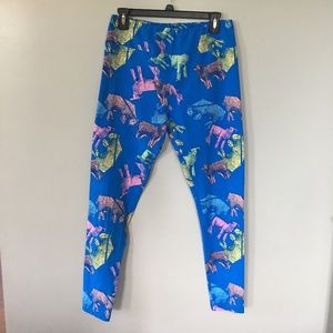 EUC Lularoe tall and curvy sheep leggings