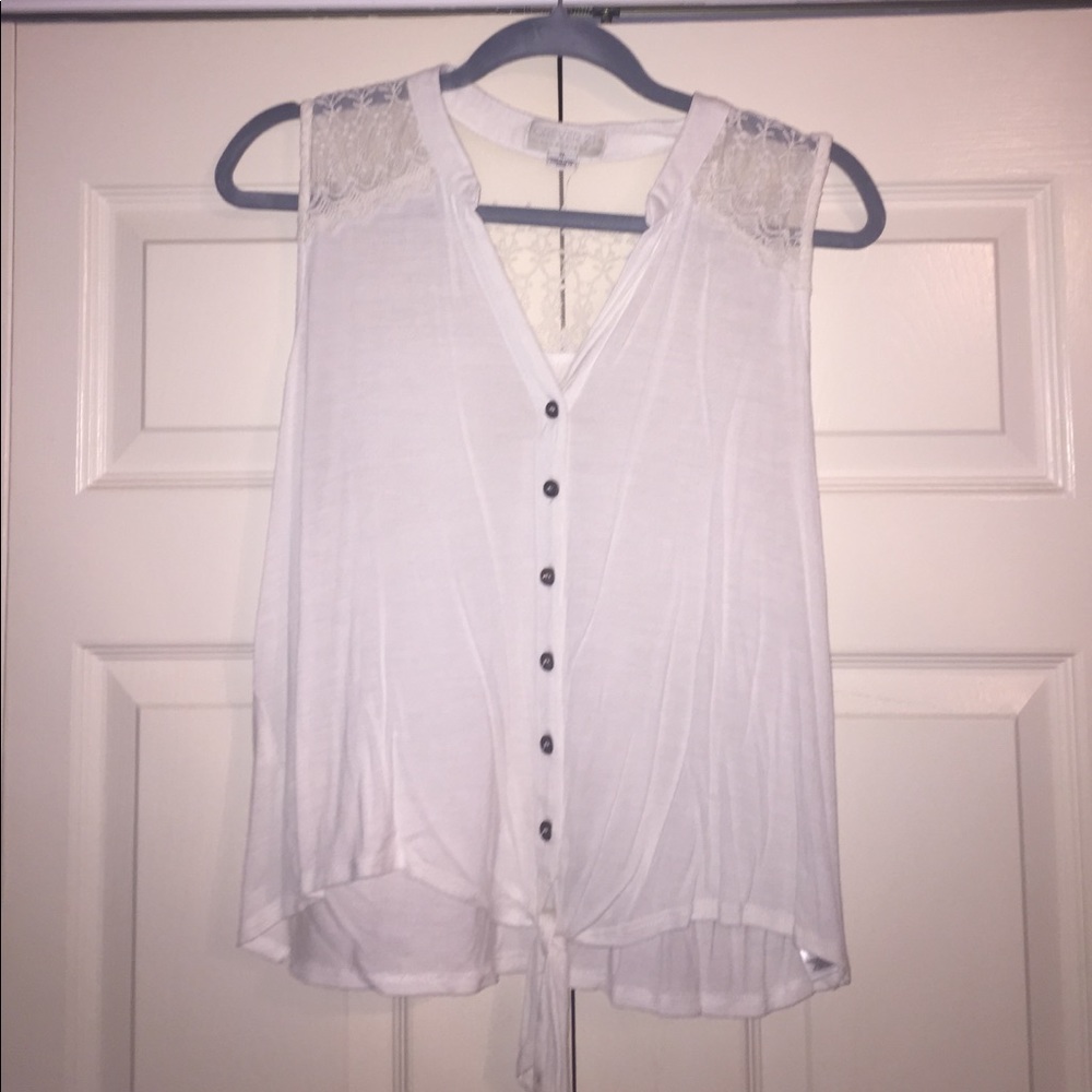 Forever 21 white tank top