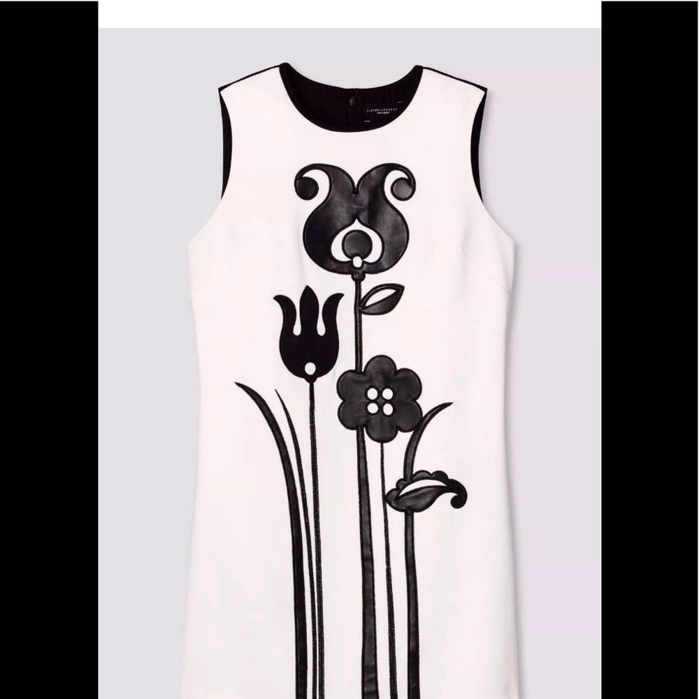Women's Black/Mod Shift Tulip Dress