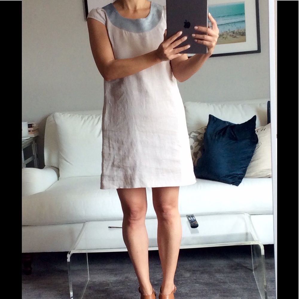 Calypso St. Barth linen summer dress, S
