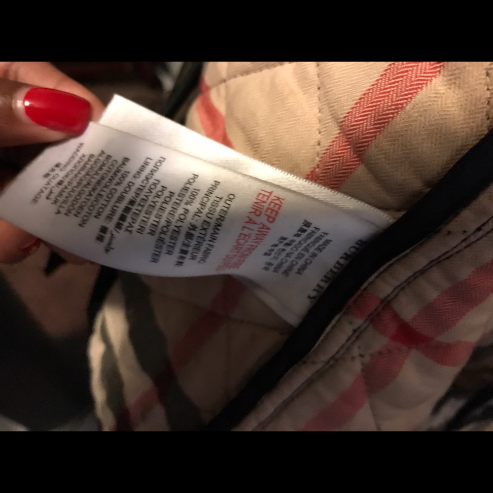 Burberry tag authentic