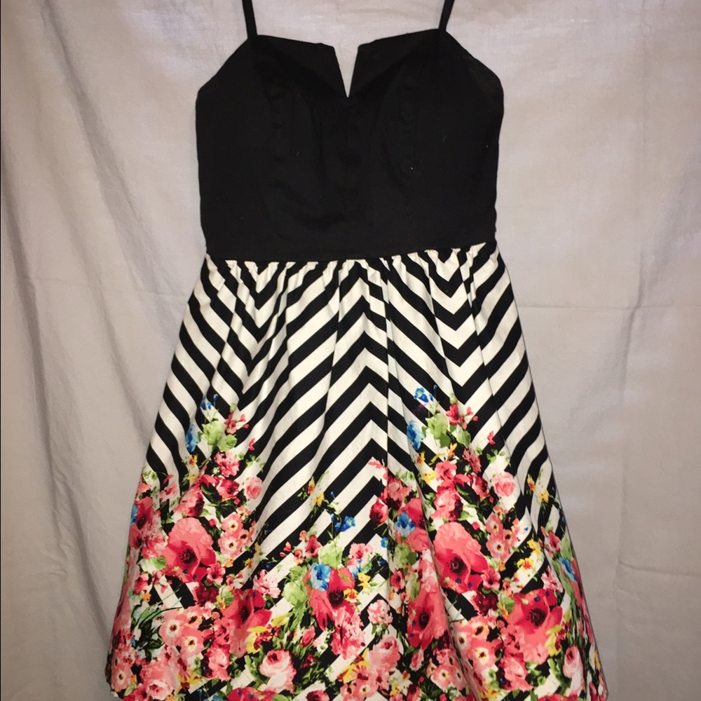 Short floral dress