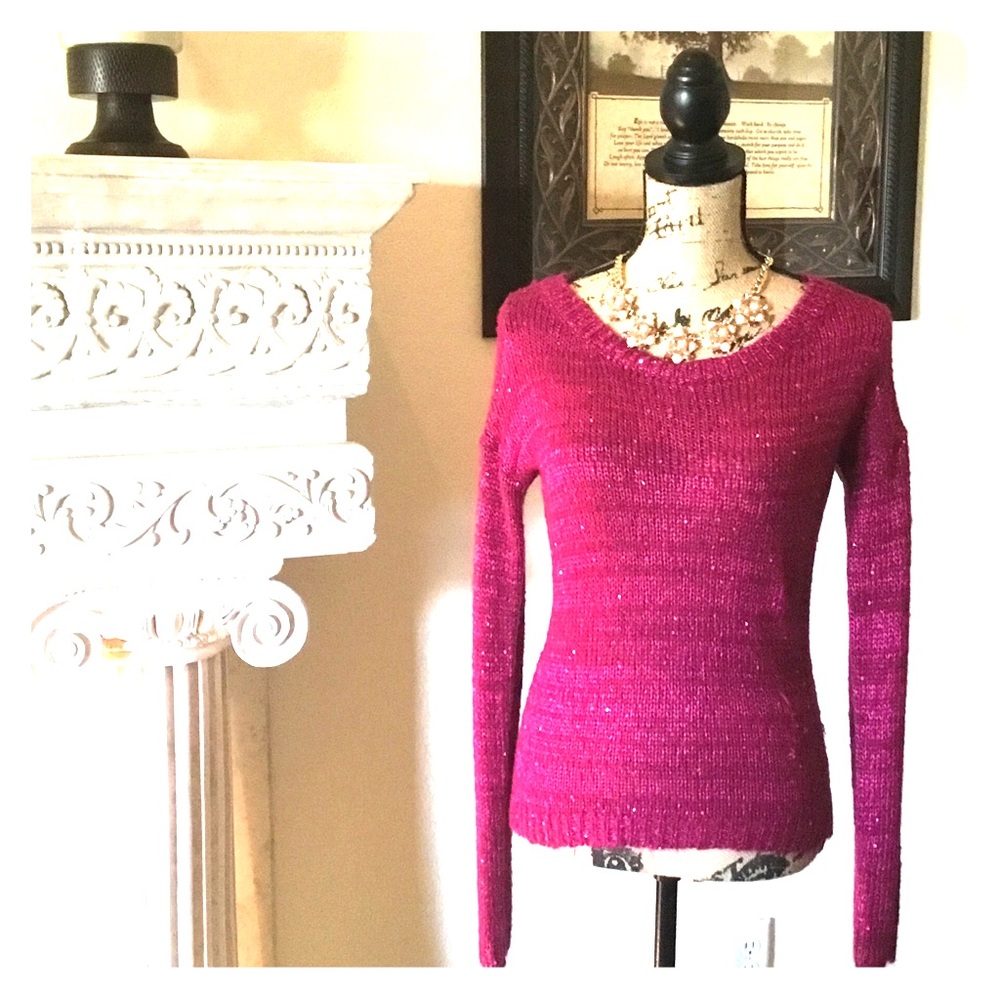 Sequins Sweater Sz L