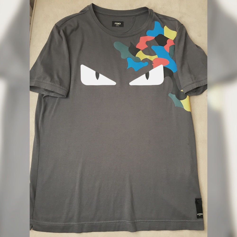 Fendi Monster Short Sleeve Teeshirt