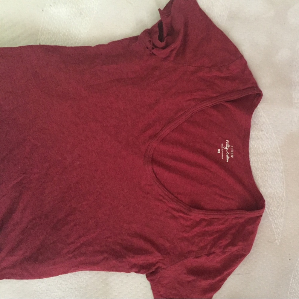 Maroon T-shirt