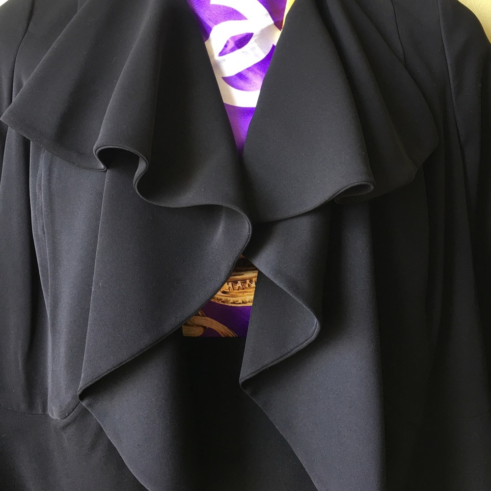 INC International Concepts Ruffled Jacket - Picture 2 of 3