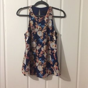 JCrew lined sleeveless blouse
