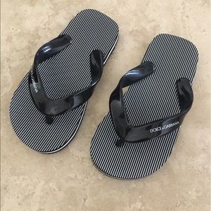 Dolce & Gabbana toddler boy flip flops