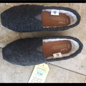 TOMS Shoes- Shearling Classics - Women size 6.5