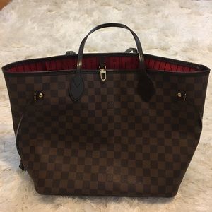 Authentic Louis Vuitton Neverfull Tote Bag