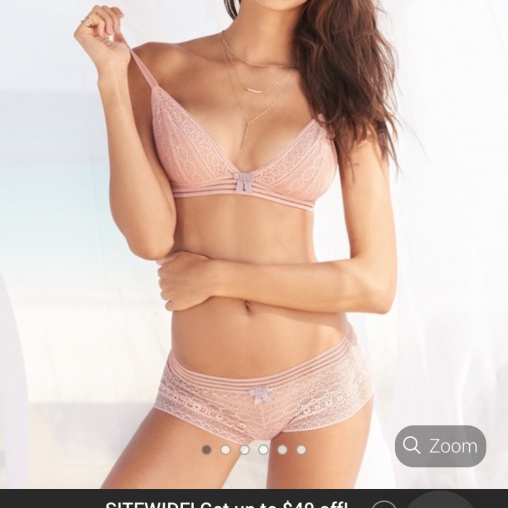 Adore me brand new w tags Bralette and boyshort