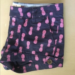 Navy blue So pineapple shorts🍍