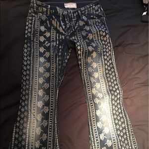 Free People Denim Bell Bottoms