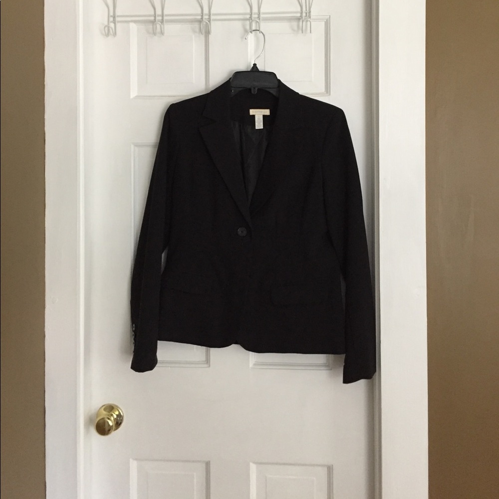 Charter Club Black Blazer