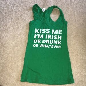 St Patrick's day tank top