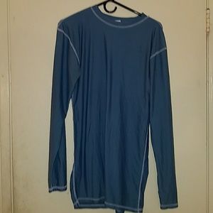 Blue long sleeve rash guard