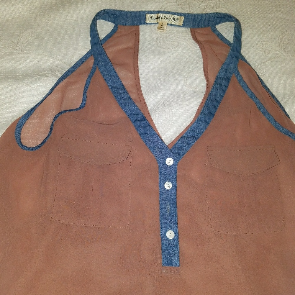 ♥Double Zero Sheer Top♥ - Picture 2 of 4