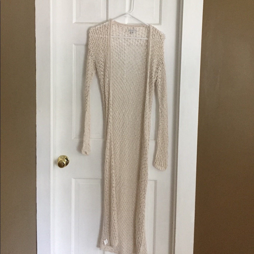 Long American Eagle Cardigan