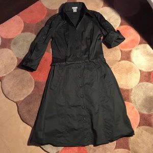Ann Taylor dress size 0P button up work perfect!!