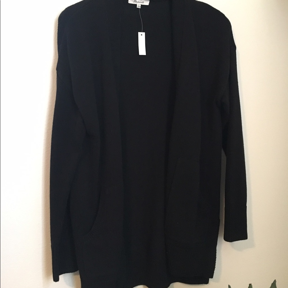 Madewell Black Cardigan xs