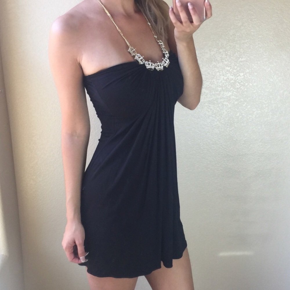 Sky Halter Dress