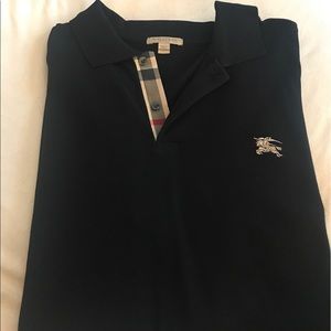 Authentic Burberry Men's Pique Polo