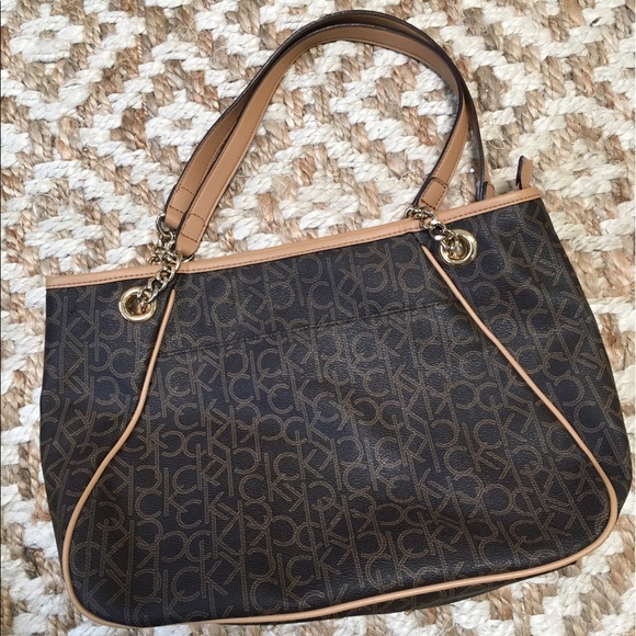 Calvin Klein Handbags - Calvin Klein Signature PVC Hobo Bag