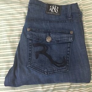 Rock&Republic KASANDRA denim blue jeans-Sz 14M
