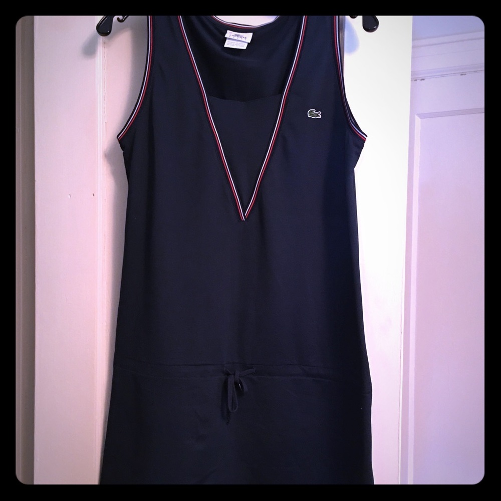 Izod navy tennis dress - size 40 (10)