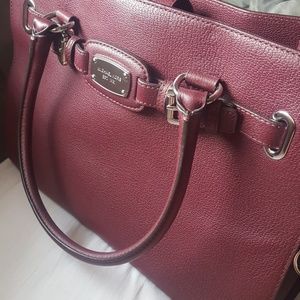 Burgundy Michael Kors Purse