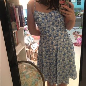 Light blue floral Old Navy sundress