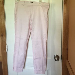 H&M light pink dress pants cropped