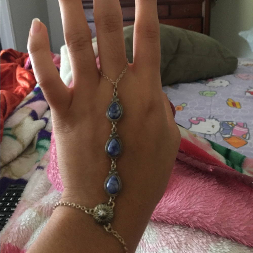 Gold tone Slave bracelet