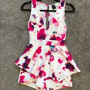 Floral Romper