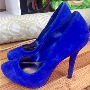 Cathy Jean Royal Blue Heels