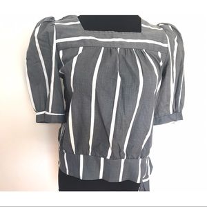 Vintage Tops - Adorable 80's Peplum Sleeve blouse Vintage Tops - Adorable 80's Peplum Sleeve blouse